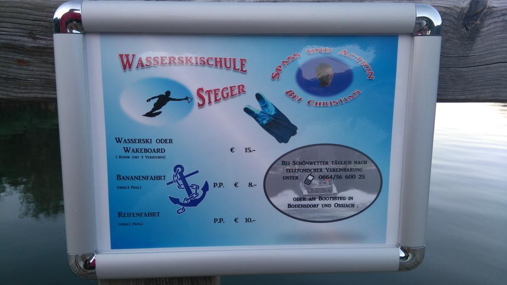 Ferienwohnung Christian Am Ossiachersee Bodensdorf Bagian luar foto