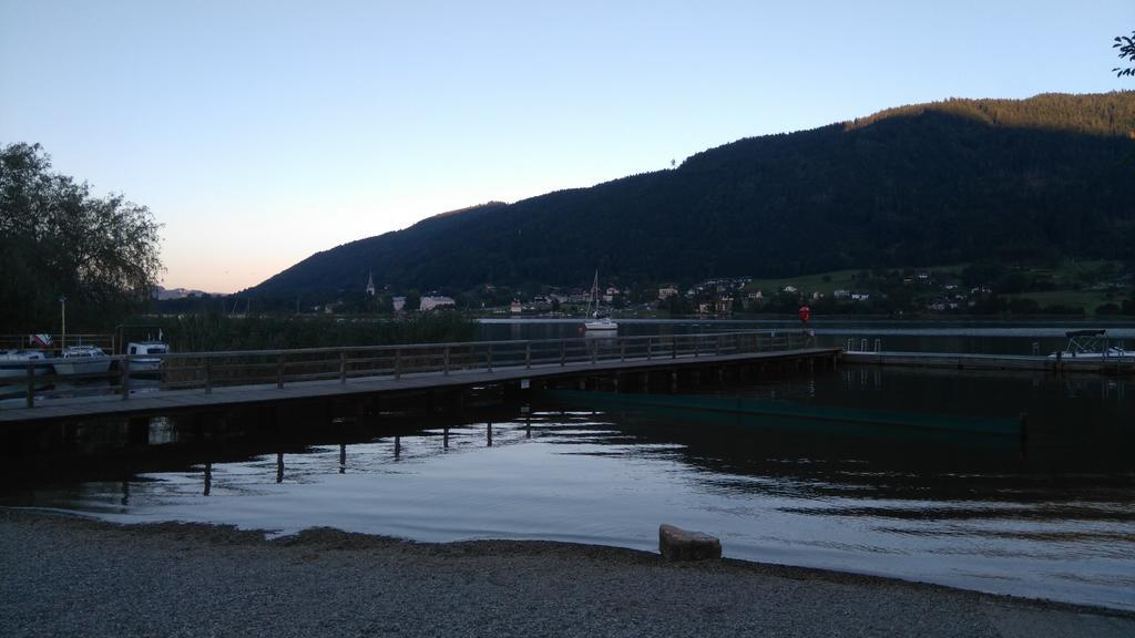 Ferienwohnung Christian Am Ossiachersee Bodensdorf Bagian luar foto